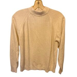 Designers Originals Women's Cream Turtleneck Sweater